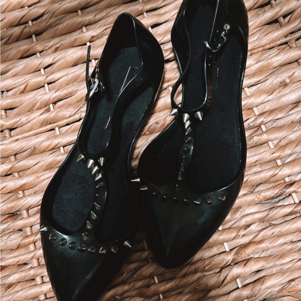 SOLD - Melissa D’Orsay Spiked Flats